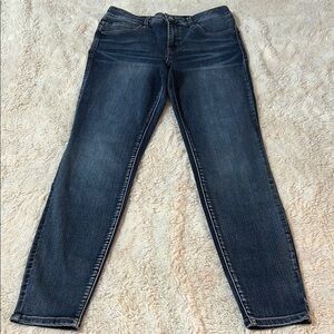 Maurices Blue Straight Leg Jeans Classic Denim